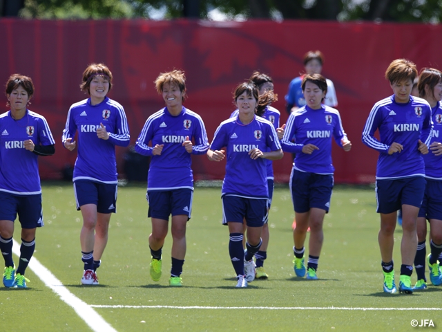 Nadeshiko Japan resume training for Netherlands clash