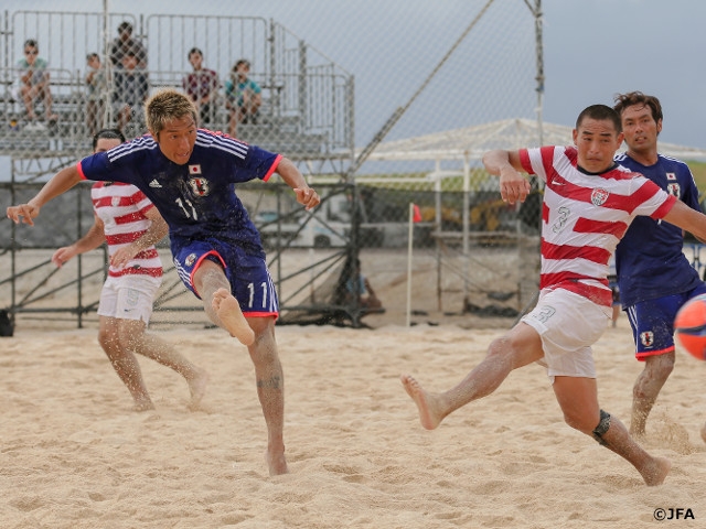 Japan Beach Soccer -  match report of International Friendly vs. U.S. (6/20)