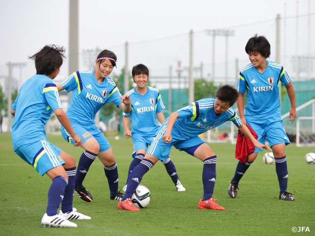 U-16 Japan Women's National Team short-listed squad - domestic camp report in June (6/22)