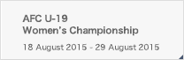 AFC U-19 Women’s Championship 2015