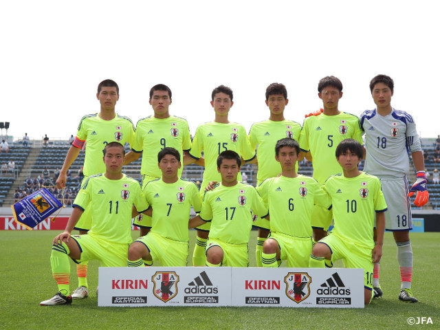U 16日本代表 U 16インターナショナルドリームカップ15 Japan 第1戦 Vs U 16コスタリカ代表 Jfa 公益財団法人日本サッカー協会