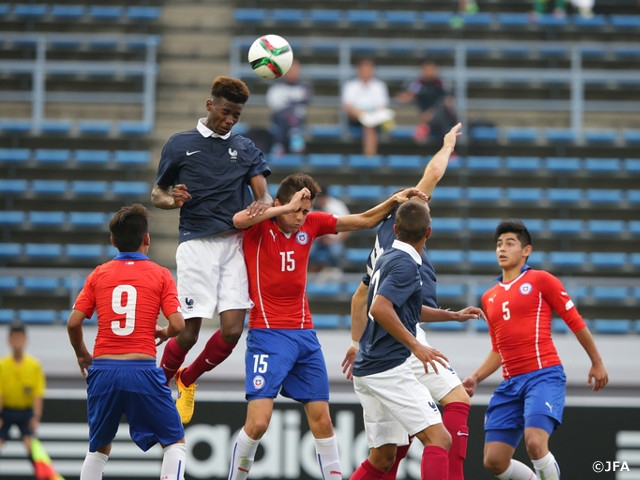 U-16インターナショナルドリームカップ2015 JAPAN　日本大勝発進！チリはPK戦でフランスを制す！