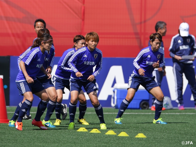 Nadeshiko Japan train elaborately for Australia clash