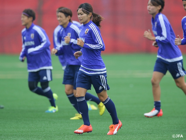 Nadeshiko Japan in final preparations for the FIFA Women’s World Cup Semi-Final against England