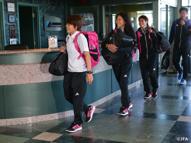 Nadeshiko Japan fly to Vancouver for the final
