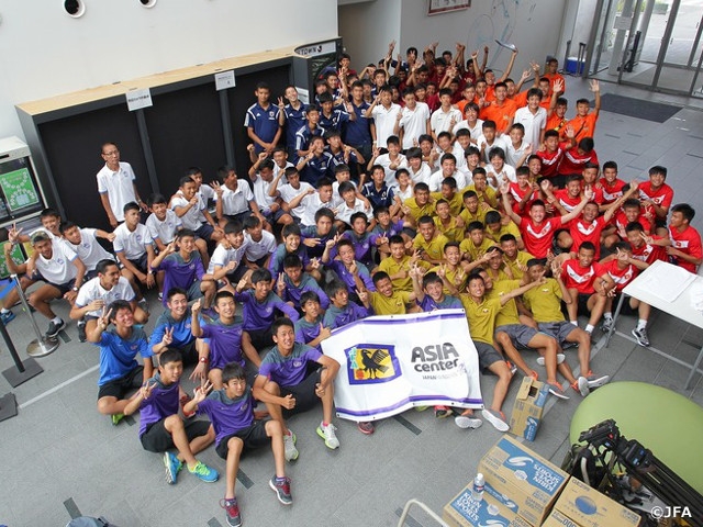Japan-Mekong U-15 Football Exchange Programme co-hosted by Japan Foundation Asia Centre and JFA - Day 3 (7/3)