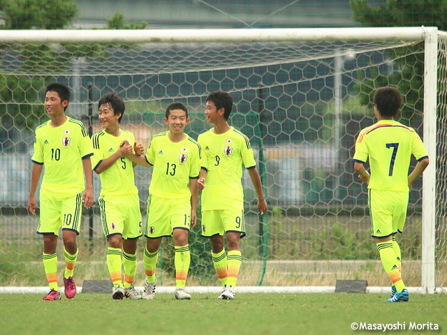 U-15日本代表　日本・メコンU-15サッカー交流プログラム　第1戦 vs U-15カンボジア代表、第2戦 vs ヴィッセル神戸U-15