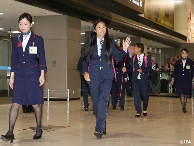 準優勝のなでしこジャパンが帰国 ～FIFA女子ワールドカップ カナダ2015～