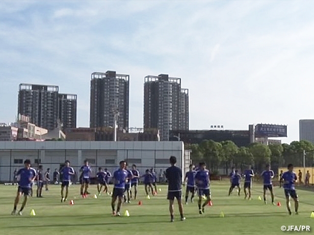 SAMURAI BLUE fine tuning for EAFF East Asian Cup 2015 1st match