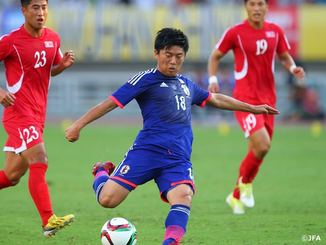 SAMURAI BLUE suffered come-from-behind loss to Korea DPR - 1st match in EAFF East Asian Cup 2015
