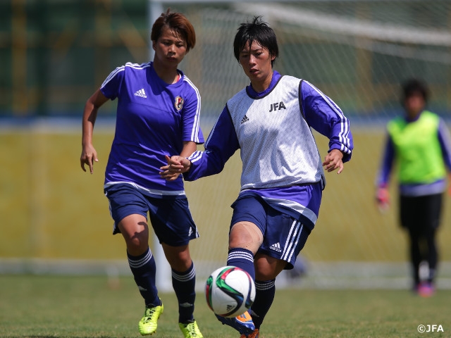 Nadeshiko Japan train for Korea Republic match - EAFF Women's East Asian Cup