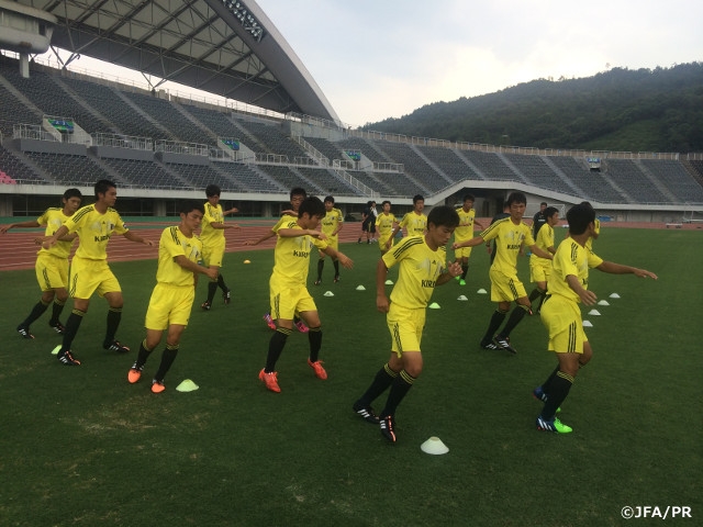 U-16日本代表　Balcom BMW CUP平和祈念広島国際ユースサッカー大会　活動4日目