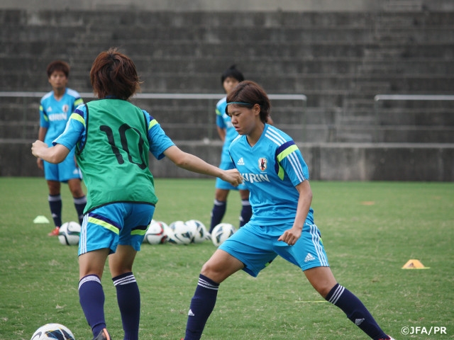 U-19 Japan Women's National Team’s final preparation before departure