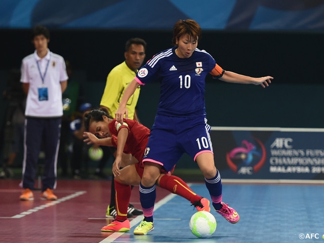 Japan Women's Futsal National Team begin tournament campaign with victory over Vietnam