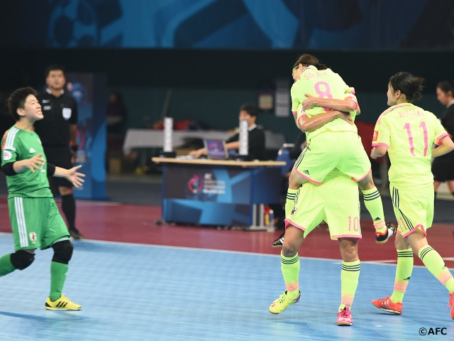Japan Women's Futsal National Team defeat Thailand in 2nd group stage match