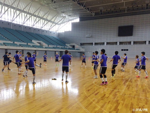フットサル日本代表候補　トレーニングキャンプ活動レポート（9/30）
