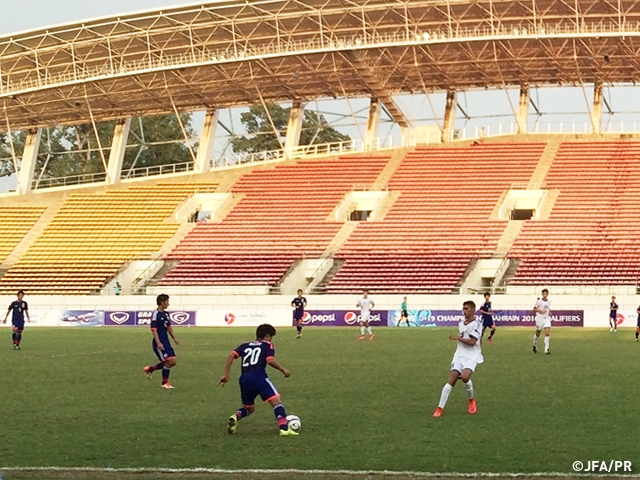 U-18 Japan National Team report on 2nd match in AFC U-19 Championship 2016 Qualifiers