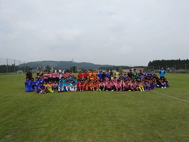 JFAレディース／ガールズサッカーフェスティバル 鹿児島県霧島市のまきのはら多目的運動公園に、522人が参加！