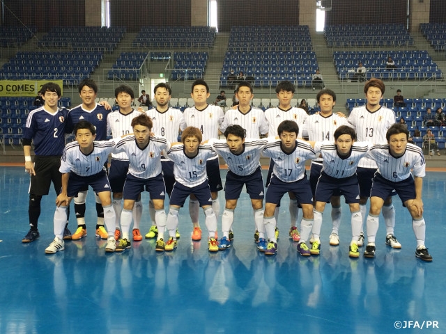 フットサル日本代表候補　トレーニングキャンプ　トレーニングマッチレポート　vs フットサルウズベキスタン代表（11/10）