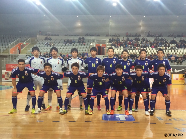 Japan Futsal National Team lost the first International Friendly of Europe trip against Croatia 3-4