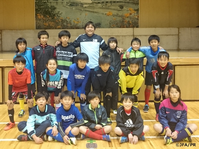 JFA Tohoku Reconstruction Support Project - November 2015 Report by TEGURAMORI Hiroshi, national training centre coach