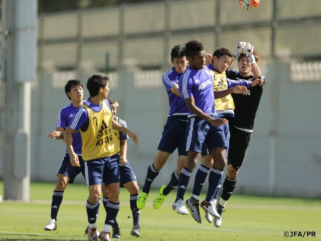 U-22 Japan National Team in final preparations ahead of meeting with Uzbekistan on Qatar, UAE trip