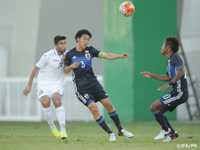 U-22日本代表カタールUAE遠征、ウズベキスタンと0-0で引き分ける