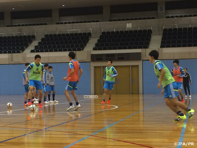 U-18 Japan Futsal National Team short-listed squad training camp Final day