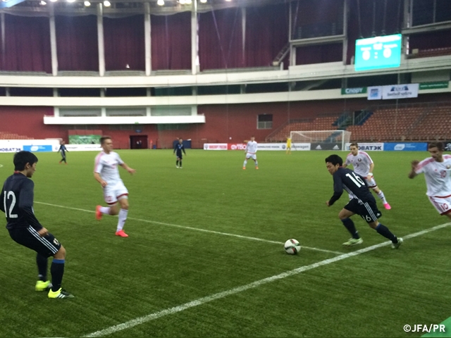 Report from U-18 Japan National Team’s 4th match against U-18 Belarus National Team in the 28th Valentin Granatkin International Football Tournament