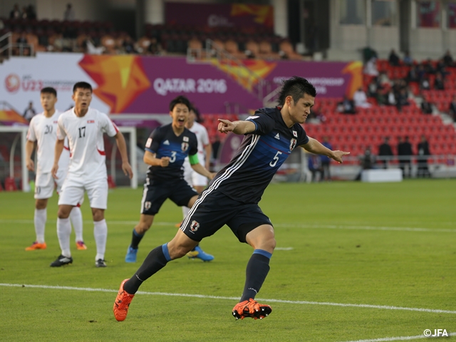 U-23日本代表　リオデジャネイロオリンピック出場に向けて好発進