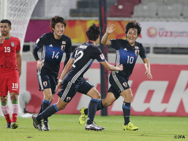 U-23 Japan National Team edged Iran after additional period