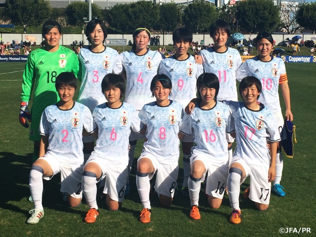 U-17 Japan Women’s National team lost the match against U-17 USA Women’s National team and ended the competition as the runner-up