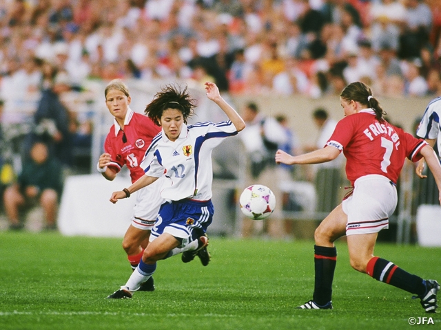 届かなかった大会 女子オリンピック予選プレイバック 00年シドニー大会 Jfa 公益財団法人日本サッカー協会