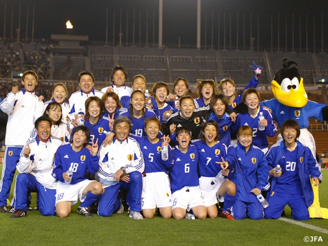 再びともされた 女子サッカーの灯 女子オリンピック予選プレイバック 04年アテネ大会 Jfa 公益財団法人日本サッカー協会