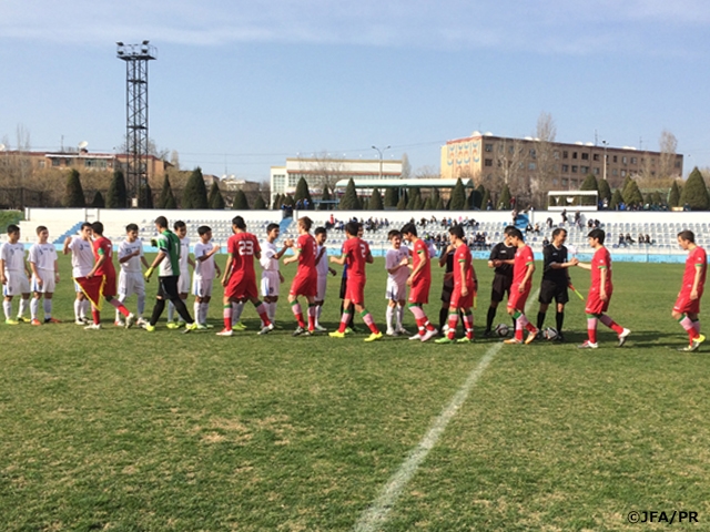 The 2nd day of the Central Asia - Japan U-16 Football Exchange Programme “SPORT FOR TOMORROW”