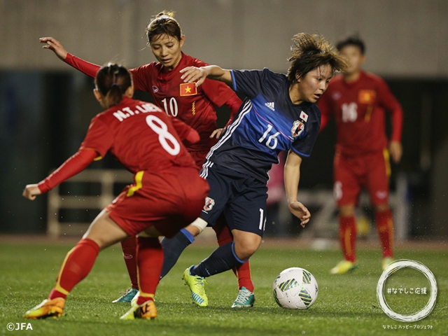 なでしこジャパン ベトナムに勝利もオリンピック出場ならず オリンピック女子アジア最終予選第4戦 Jfa 公益財団法人日本サッカー協会