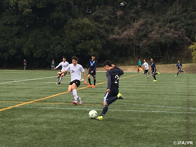 U-17 Japan National Team take on U-17 Beijing Selection in 3rd match of SANIX Cup International Youth Soccer Tournament 2016