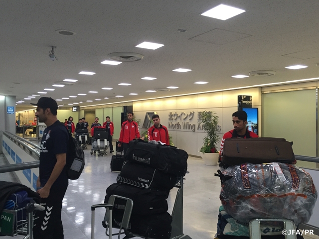 Afghanistan arrive in Japan for 2018 FIFA World Cup Russia Asian Qualifiers Round 2