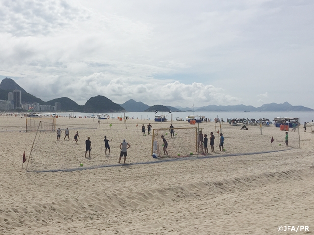 Japan Beach Soccer National Team squad Brazil trip report (3/24)