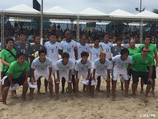 Japan Beach Soccer National Team Brazil trip vs Brazil Beach Soccer National Team