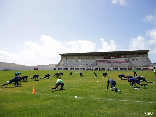 U 23日本代表ポルトガル遠征 スポルティングcp戦に向けて最終調整 Jfa 公益財団法人日本サッカー協会