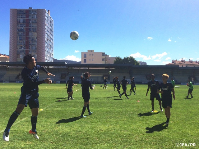 U-23 Japan National Team: One day to go until 1st Toulon match against Paraguay!