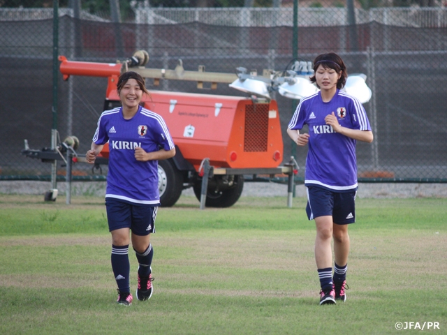 U-20 Japan Women's National Team begin training in Papua New Guinea
