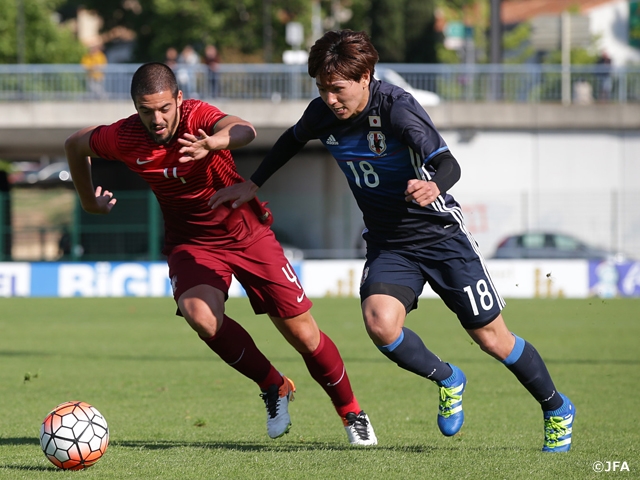 U-23日本代表　連敗も、「前への姿勢」を貫く