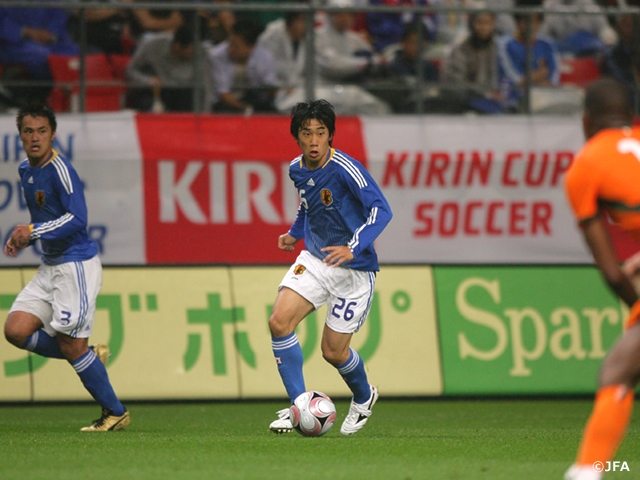 キリンカップ特集 香川真司 19歳で代表デビューを飾ったキリンカップ08を振り返る Jfa 公益財団法人日本サッカー協会