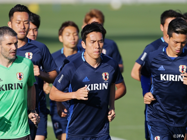 Samurai Blue ブルガリア戦へ向けて最終調整 キリンカップ初戦へ Jfa 公益財団法人日本サッカー協会