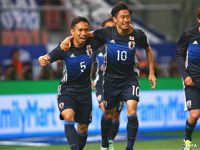 SAMURAI BLUE record big win against Bulgaria at KIRIN CUP SOCCER 2016