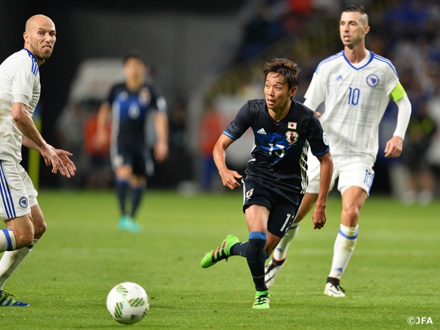 SAMURAI BLUE blow lead in loss to Bosnia, finish runners-up in KIRIN CUP final