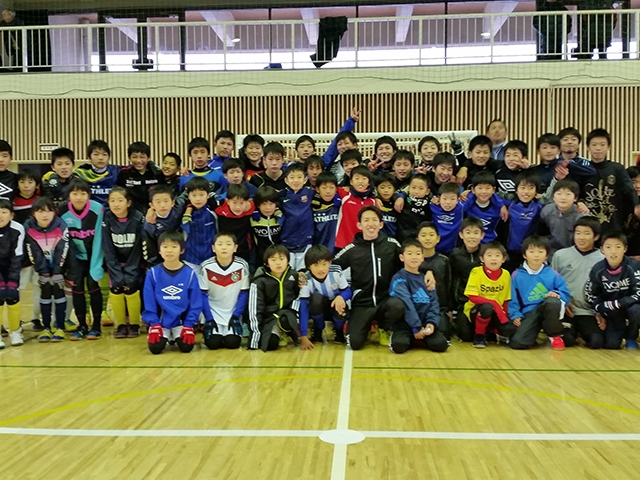 JFAファミリーフットサルフェスティバル 富山県南砺市の井波社会体育館に、80人が参加！