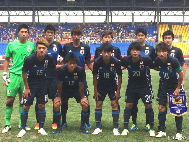 U 19日本代表 Panda Cup 16 第3戦 U 19中国代表と引き分けるも大会2連覇 Jfa 公益財団法人日本サッカー協会